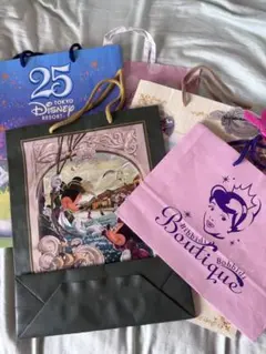 東京ディズニーリゾート ショッパー 紙袋 まとめ売り5枚