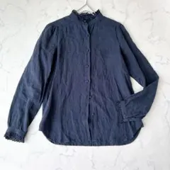 美品】アーバンリサーチドアーズ✴︎麻 バックツイストリネンブラウス 