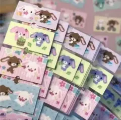 シュガーバニーズ　メモ シュガーバニーズ メモ帳 コミック風メモ サンリオ 平成レトロ