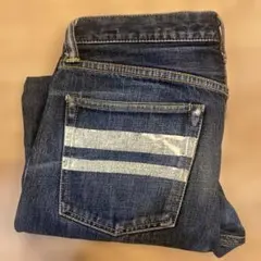 桃太郎ジーンズ 15.7oz 出陣レーベル タイトテーパードジーンズ/W30