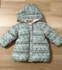 petit bateau プチバトー 木の実柄中綿コート 24m/86㎝