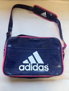 adidas ドット柄 ショルダーバッグ