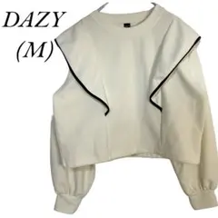 C1065【SHEIN DAZY】トレーナー　カジュアル　オーバー　M　状態良好
