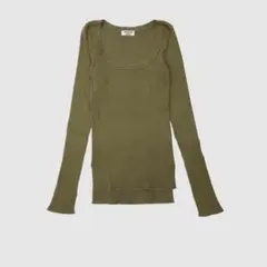 Ron Herman オーラリー　ロンハーマン別注　ギザボートネック AURALEE - AURALEE / オーラリー | 2021SS | × Ron Herman ロン