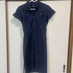 【値下げ中】Polo Jeans Co. 半袖シャツワンピース S ダークデニムのサムネイル