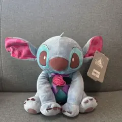 ディズニー　スティッチ ぬいぐるみ バラ