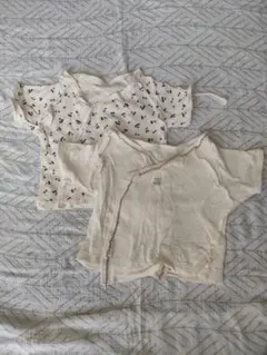 petit main シャツ肌着 2枚セット 水通しのみ　サイズ50