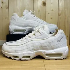 【未使用級】NIKE AIR MAX 95 エッセンシャル ホワイト 28cm