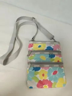 LeSportsac 花柄 ショルダーバッグ