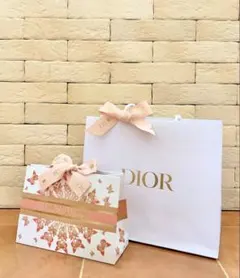 2026年 最新ディオール DIOR ショップ袋 ギフトバッグ 蝶 春限定