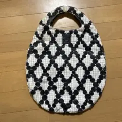 mina perhonen ミナペルホネン タンバリン エッグバッグ グレー