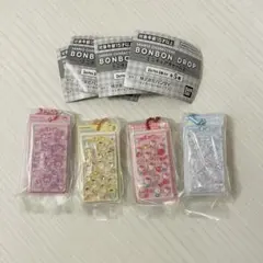 ボンボンドロップ ミニチュアチャーム キティ シナモン マイメ　ポムポムプリン