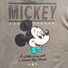 ミッキーマウス ストーン装飾 Tシャツ