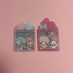 サンリオ アクリルブローチ マイメロ&マイスウィートピアノ、キキララ