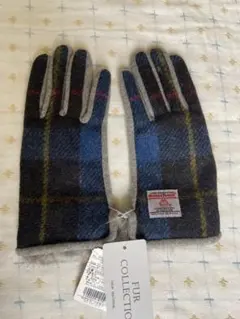 手袋　ハリスツイード　三京商会　未使用