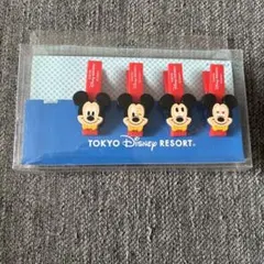 東京ディズニーリゾート ミッキー クリップセット 4個入り