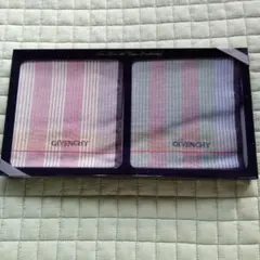 ジバンシーハンカチ　GIVENCHYハンカチ　2枚セット　未使用