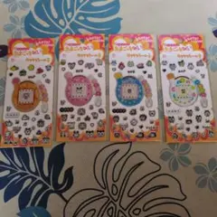 Tamagotchi キラキラシールセット 4枚