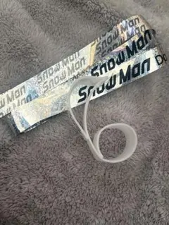 Snow Man ON 落下物 銀テープ