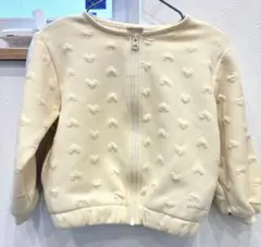 petit main アウター ブルゾン ハート 100cm