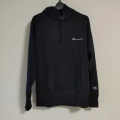 Champion ネイビー フーデッドスウェットシャツ　　チャンピオン
