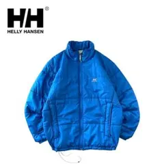【美品】HELLYHANSEN ヘリーハンセン90s~ 中綿 ジャケット ブルー