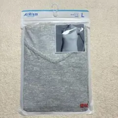 新品未使用　AIRism ライトグレーキャミソール Lサイズ　ユニクロエアリズム