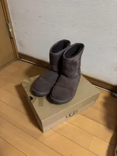 UGGオーストラリア ブラウン ムートンブーツ 24㎝