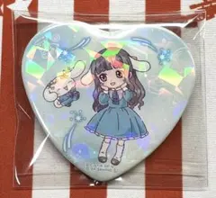 カードキャプターさくら サンリオ 缶バッジ 大道寺知世 シナモン 全身ver.