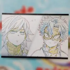 鬼滅の刃 柱稽古編 柱ダイニング 　おすそ分け　ポストカード ポスカ