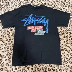 Stussy Tシャツ ブラック ロゴプリントのサムネイル