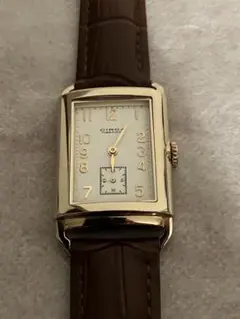 値下げ 稼働★CIRCA サーカ CT103T QZ腕時計 電池、革ベルト新品