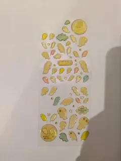 平成レトロシール ラメ クリア ぷっくり ふっくらシール 羽 はね