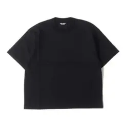 AURALEE STAND UP TEE ブラック サイズ4