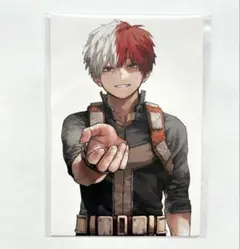 ヒロアカ 轟焦凍 最終巻 42巻 特典 イラストカード 【おまけ付き】