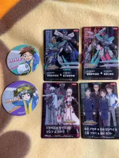 新幹線変形ロボシンカリオン 男鹿アキタ 月山シノブ アクキー 缶バッジ ぎゅぎゅっとアクリルキーホルダー 新幹線変形ロボ シンカリオン