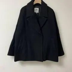 Lugnoncure コート ピーコート ブラック　ルノンキュール
