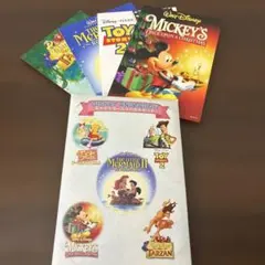 ディズニーアニメーションキャラクター入りハガキセット 4枚