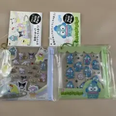 サンリオ　プチパーツ　シール　ステッカー ハンギョドン　ポム　ポチャッコ　他