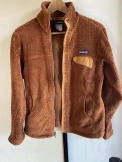 Patagonia フリースジャケット レディース S ブラウン　リツール