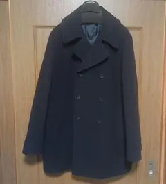 TEIJIN MEN'S SHOP ネイビー　ピーコート 美品 3L ウール