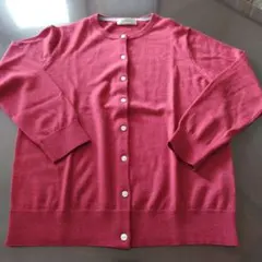 美品　Golden Bear 赤 カーディガン LLサイズ