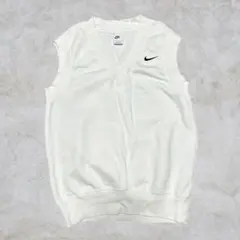 y2k 90s NIKE ノースリーブ スウェット ベスト ロゴ刺繍 ナイキ