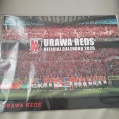 浦和レッズURAWA REDS★2026リビングカレンダーおまけステッカー付き