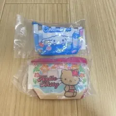サンリオ ビニールバッグ風ミニポーチ