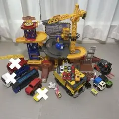 スピードシティ タワークレーンコンストラクションセット　おまけつき