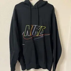 NIKE フード付きパーカー XL ブラック