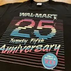 80s 両面プリント ウォルマート ビンテージ 企業 Tシャツ
