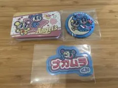 ANGEL BLUE 缶ケース 缶バッジ ステッカー　ナルミヤ　ナカムラくん