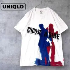 UNIQLO ユニクロ MARVEL 半袖Tシャツ L キャプテンアメリカ 白